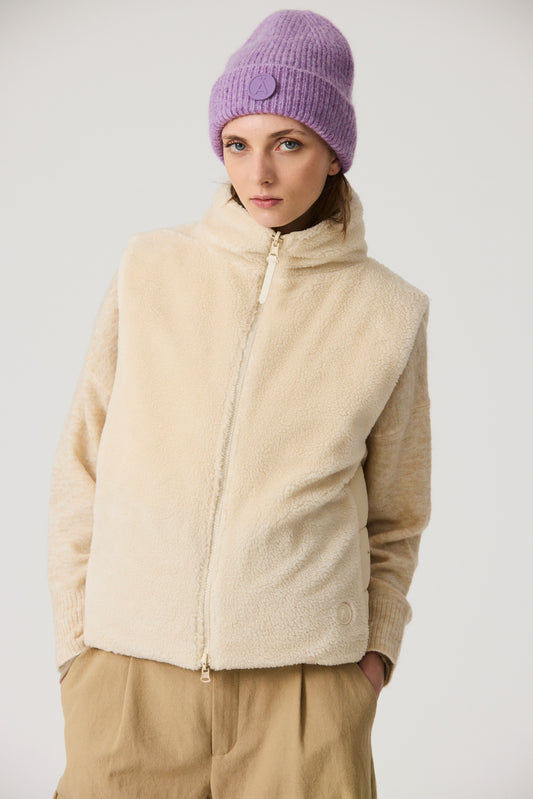Sleeveless Sandshell Jacket