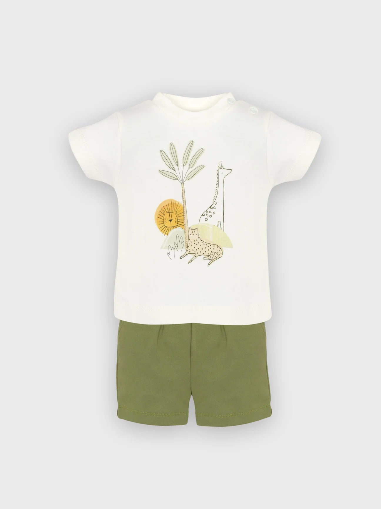 Safari T-shirt and shorts set