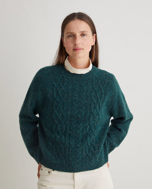 Green Wool Jumper