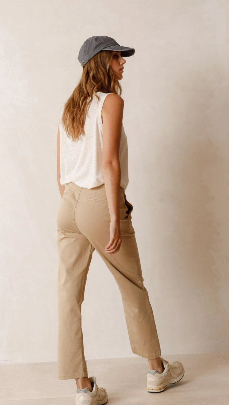 Beige Chino Trousers