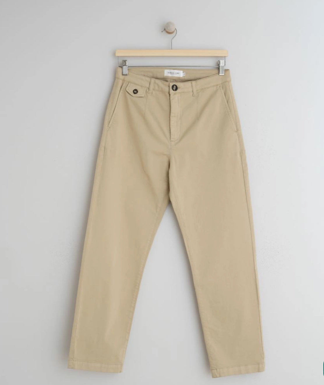 Beige Chino Trousers