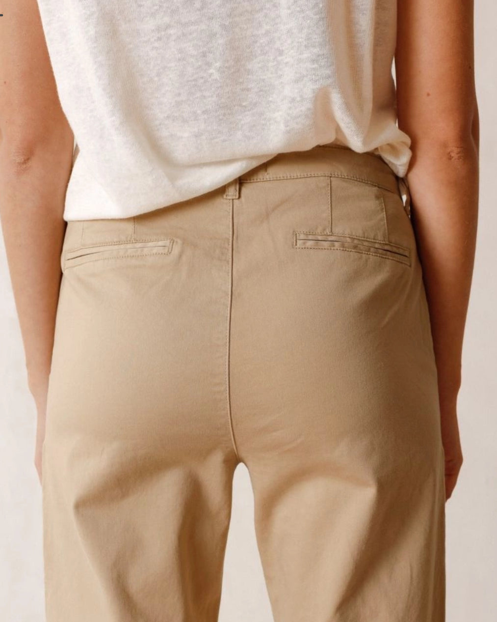 Beige Chino Trousers