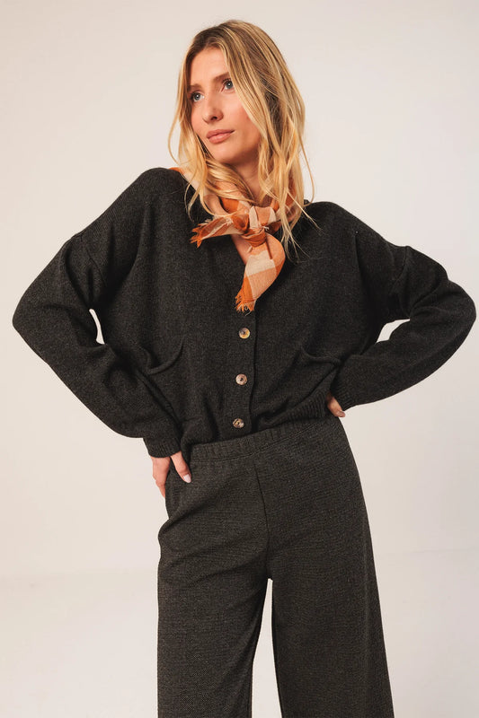 Check Culotte Trousers