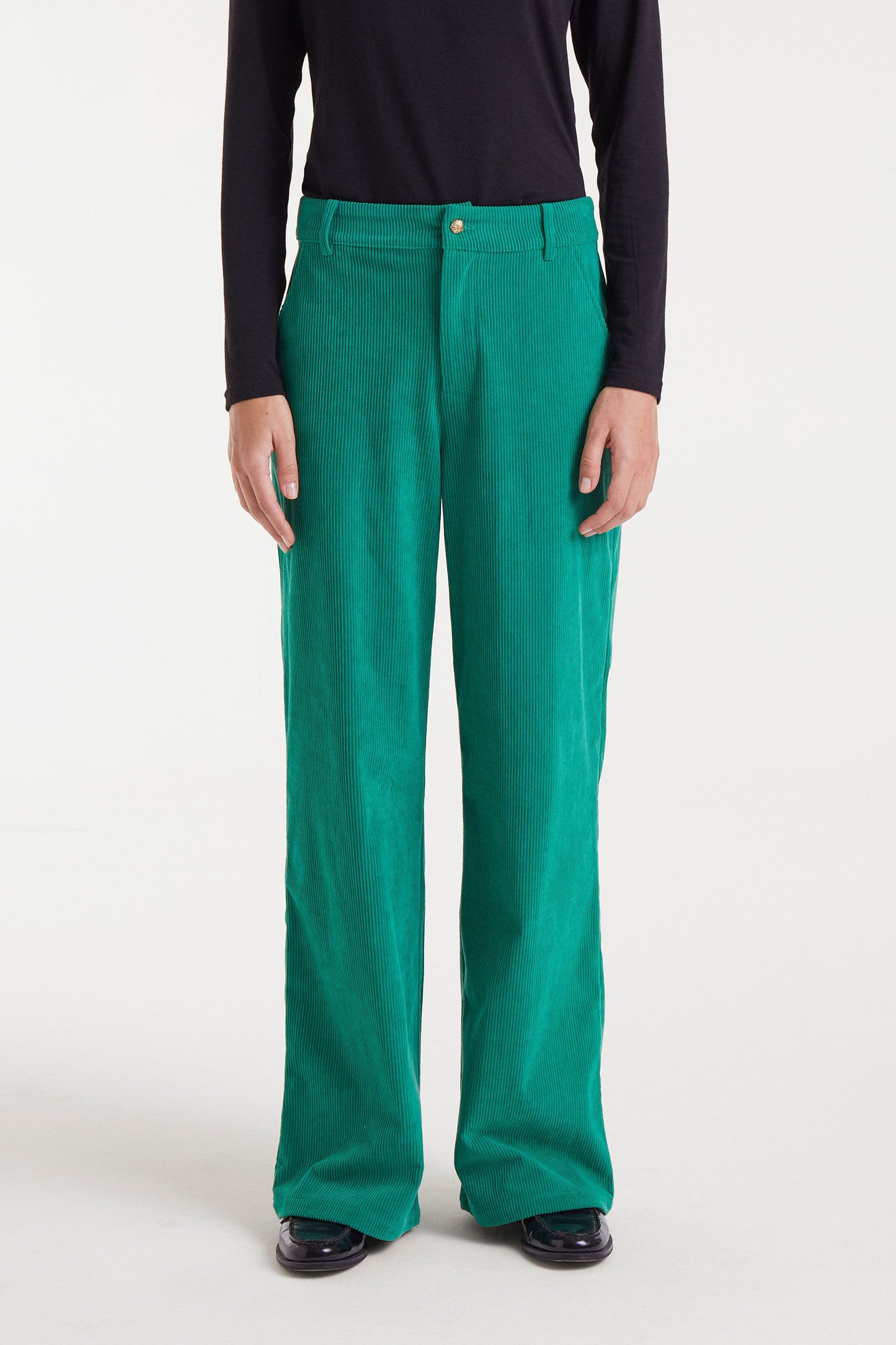 Green Corduroy Pants