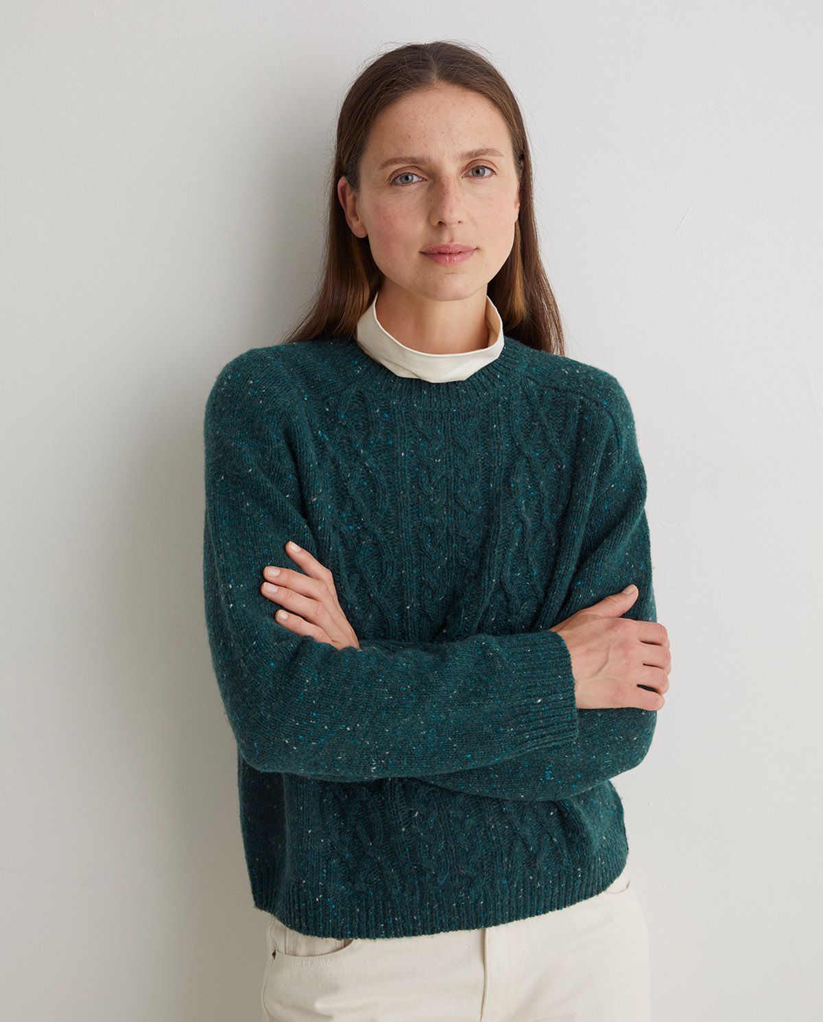 Green Wool Jumper