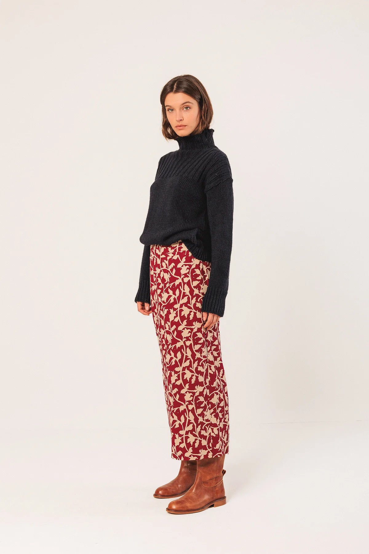 Viscose Pencil Skirt