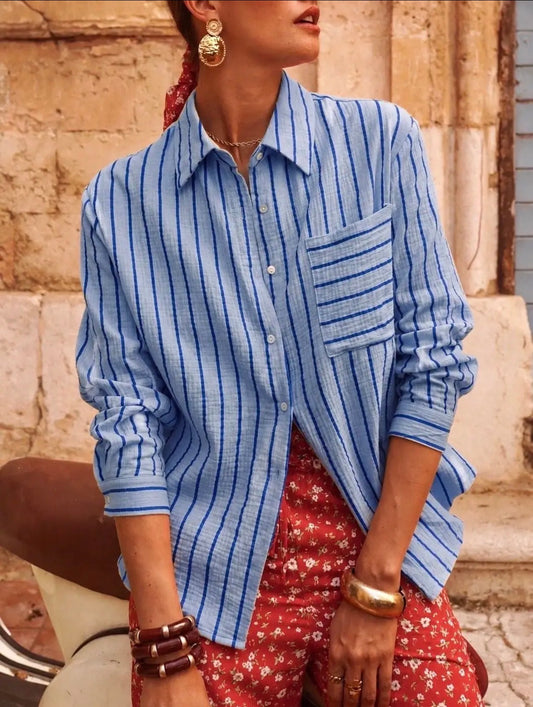 Blue Stripe Shirt