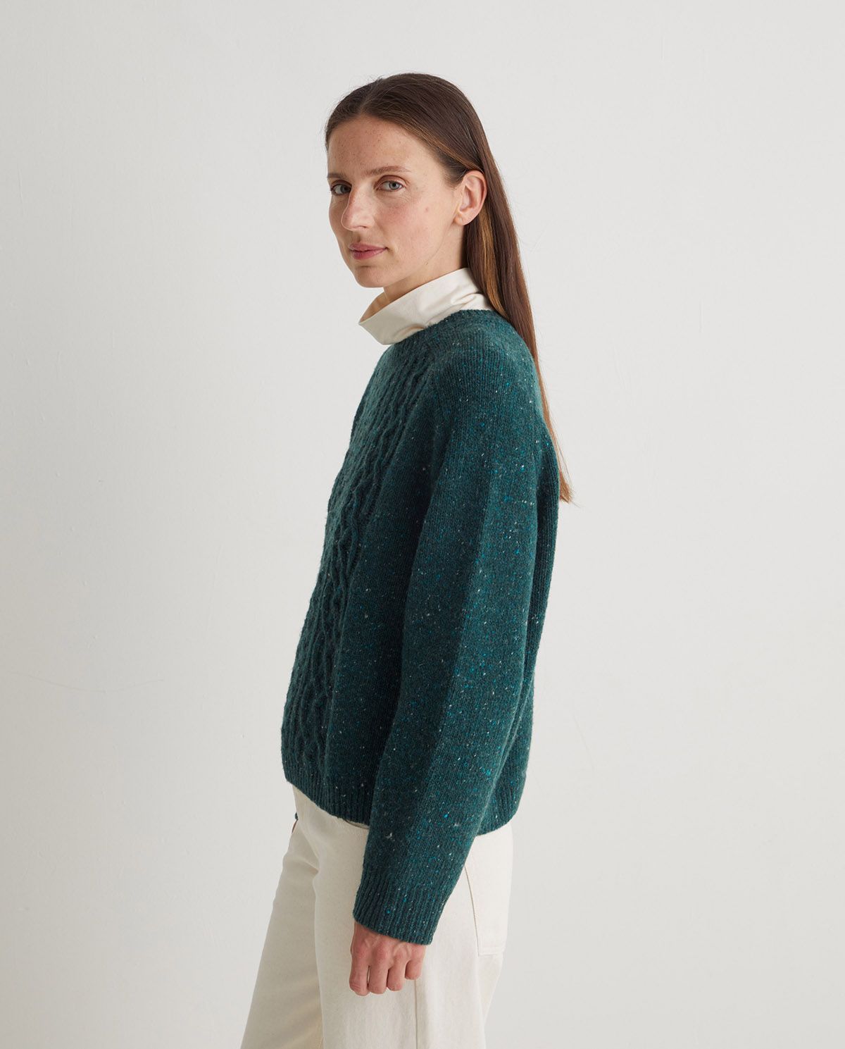 Green Wool Jumper
