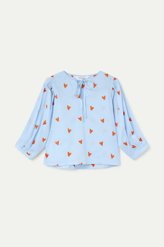 Top with Heart Embroidery