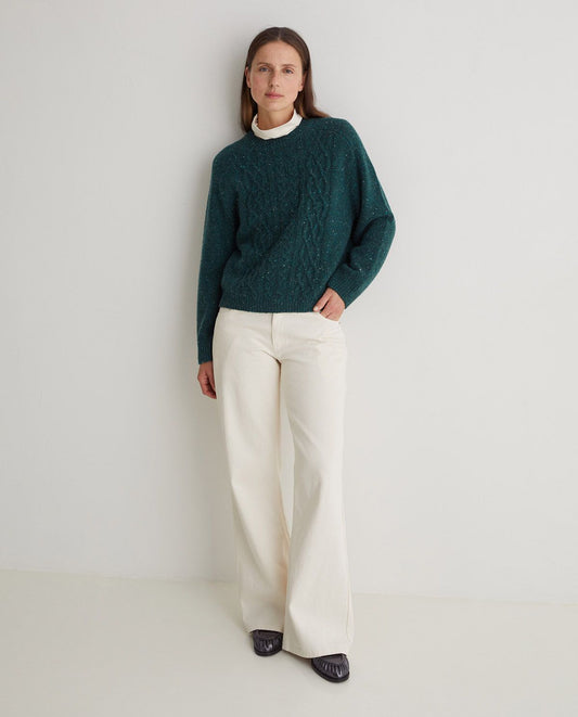 Green Wool Jumper