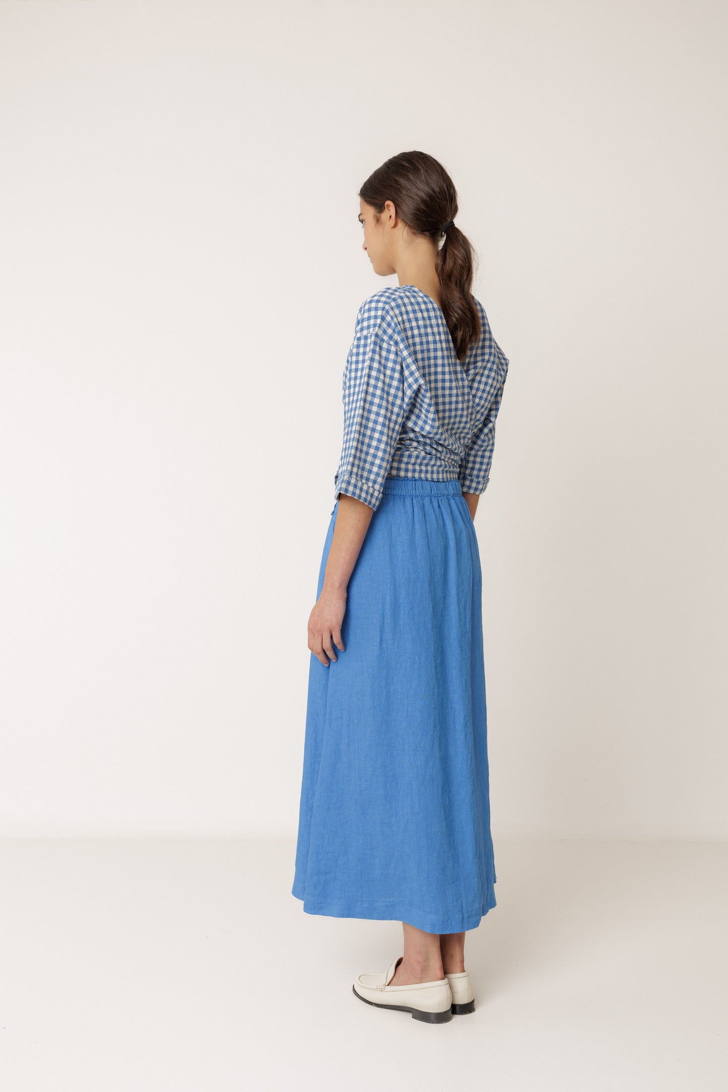 Long Linen Skirt