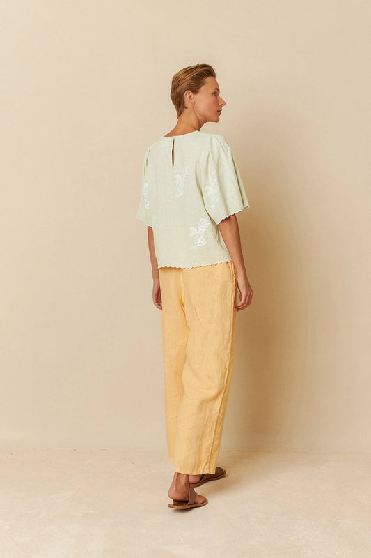 Butterfly Sleeve Blouse