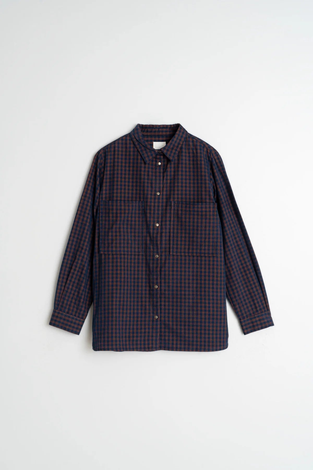 Vichy Micro-Corduroy Overshirt
