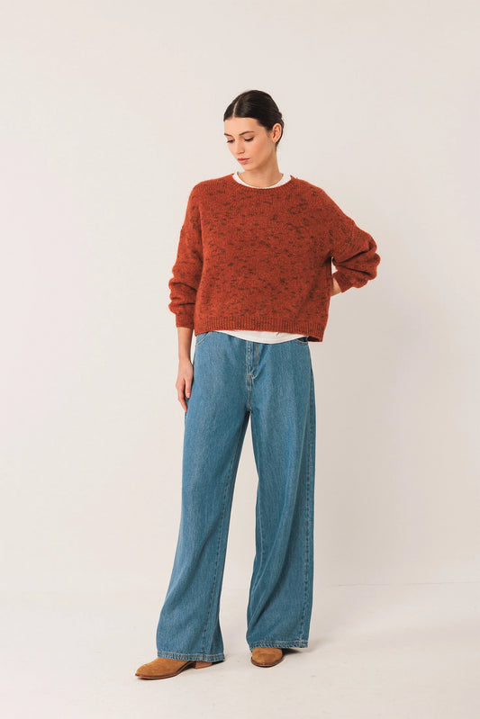 Mohair Crop Sweater