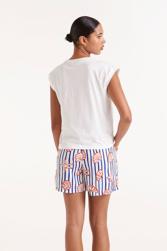 Beach Printed T-shirt Fantastic