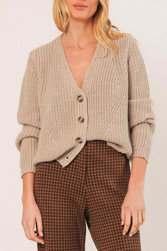 Buttoned Cardigan