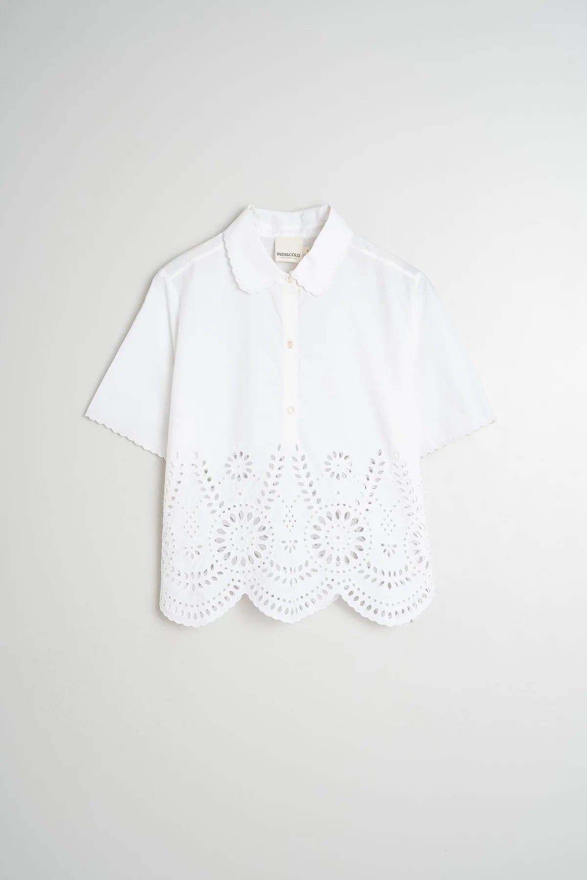 Poplin Embroidered Shirt