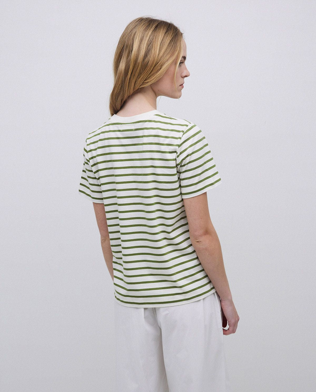 Stripe Crew Neck T-shirt
