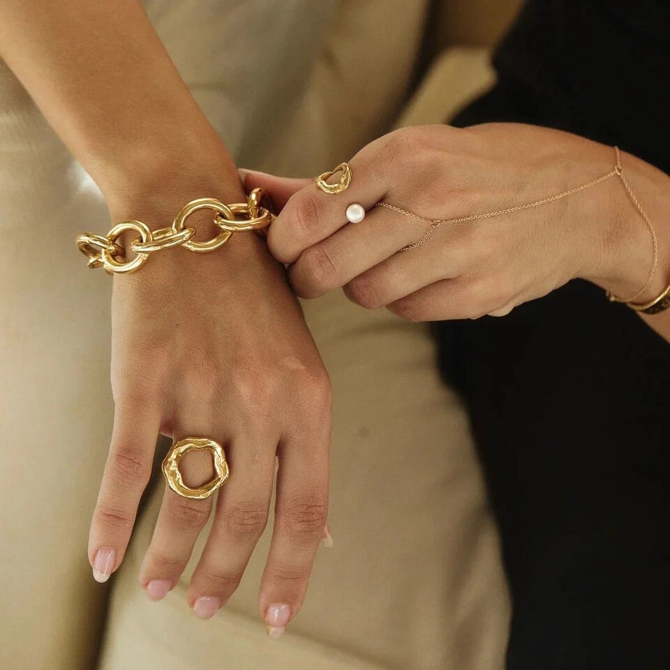 Gold Statement Ring