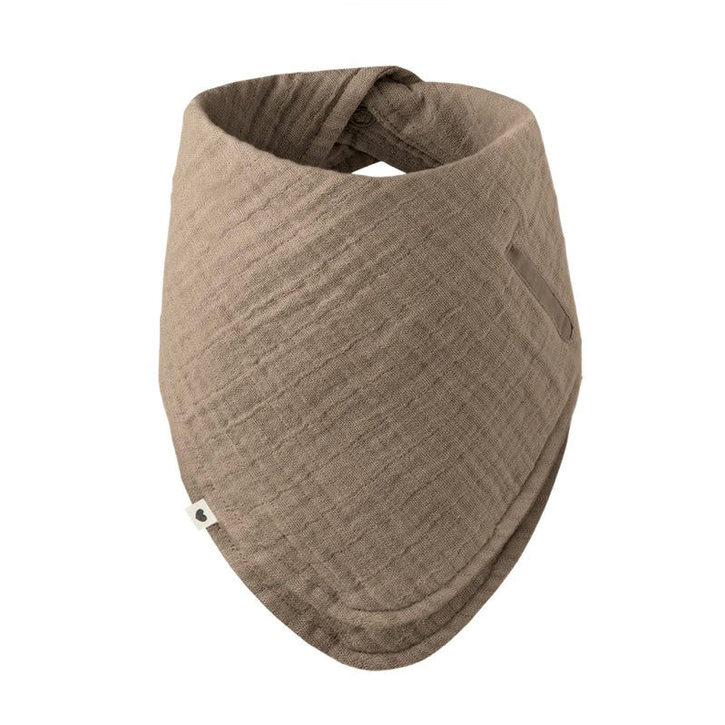 Bandana Bib - Dark Oak