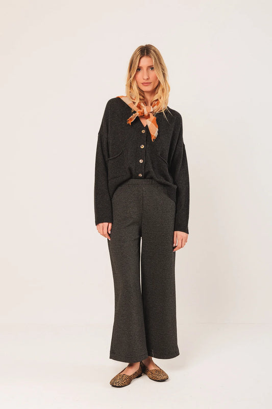 Check Culotte Trousers