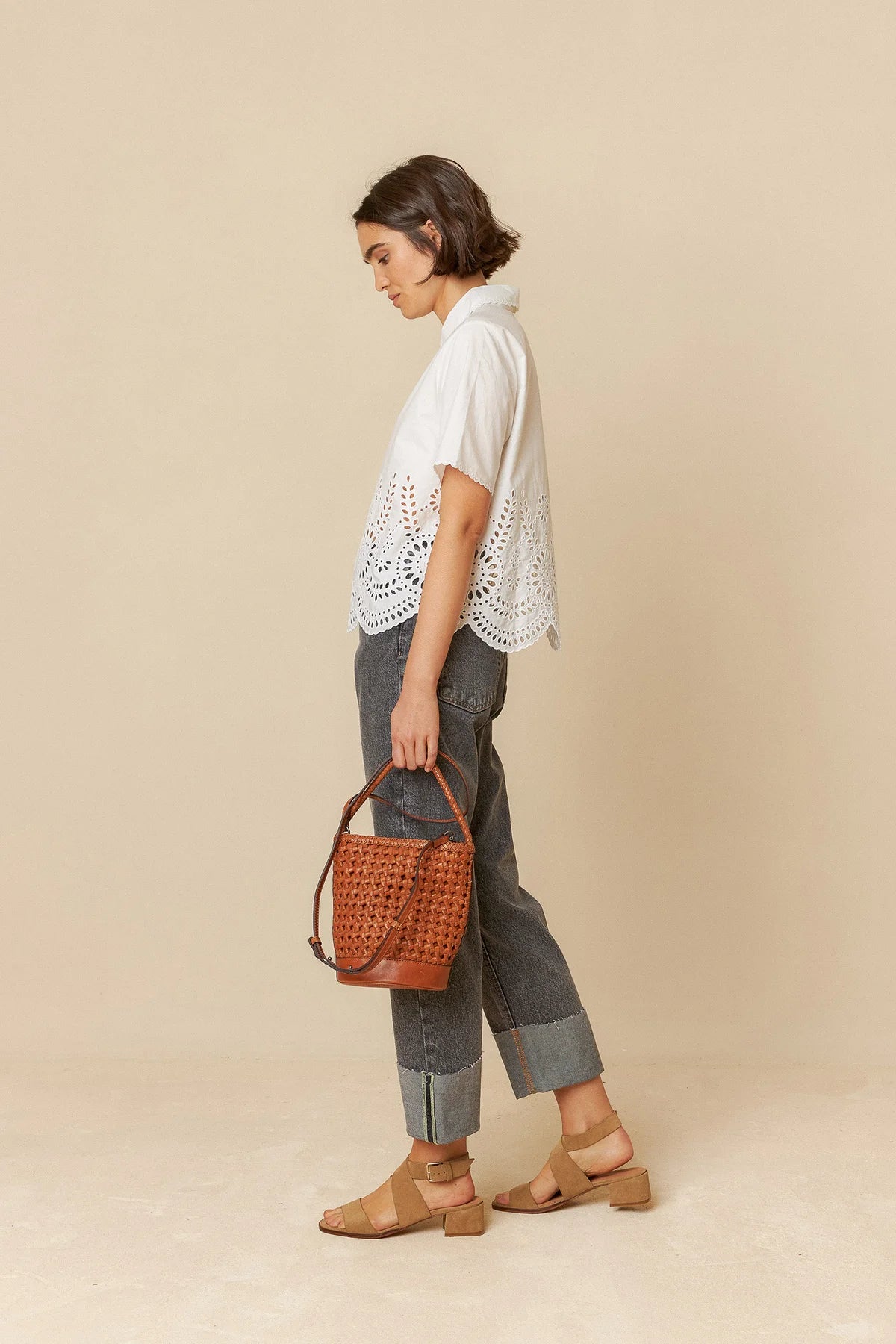 Poplin Embroidered Shirt