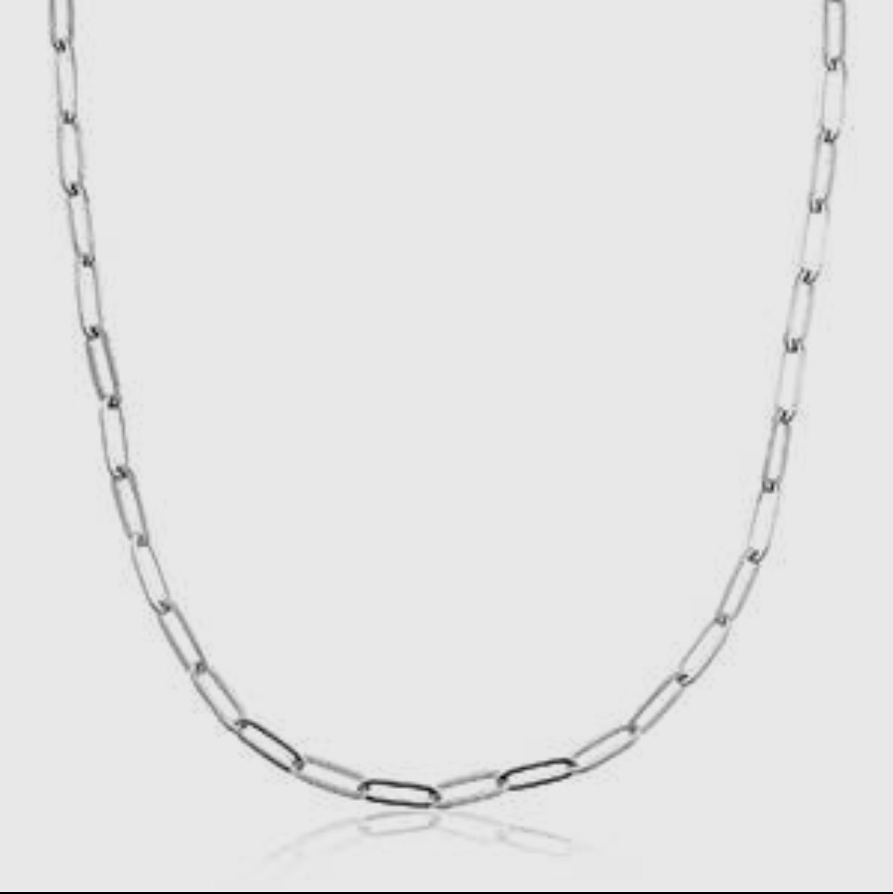 Paper clip Necklace