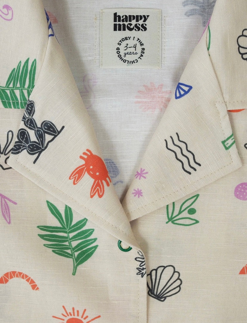Linen Safari Shirt