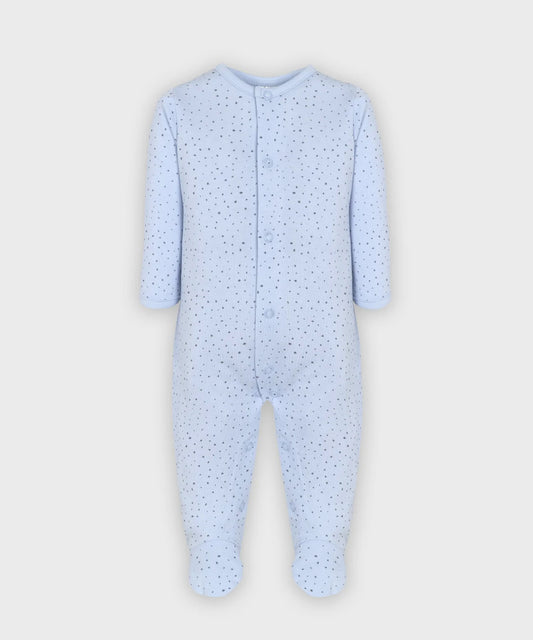 Soft Blue Baby Onesie