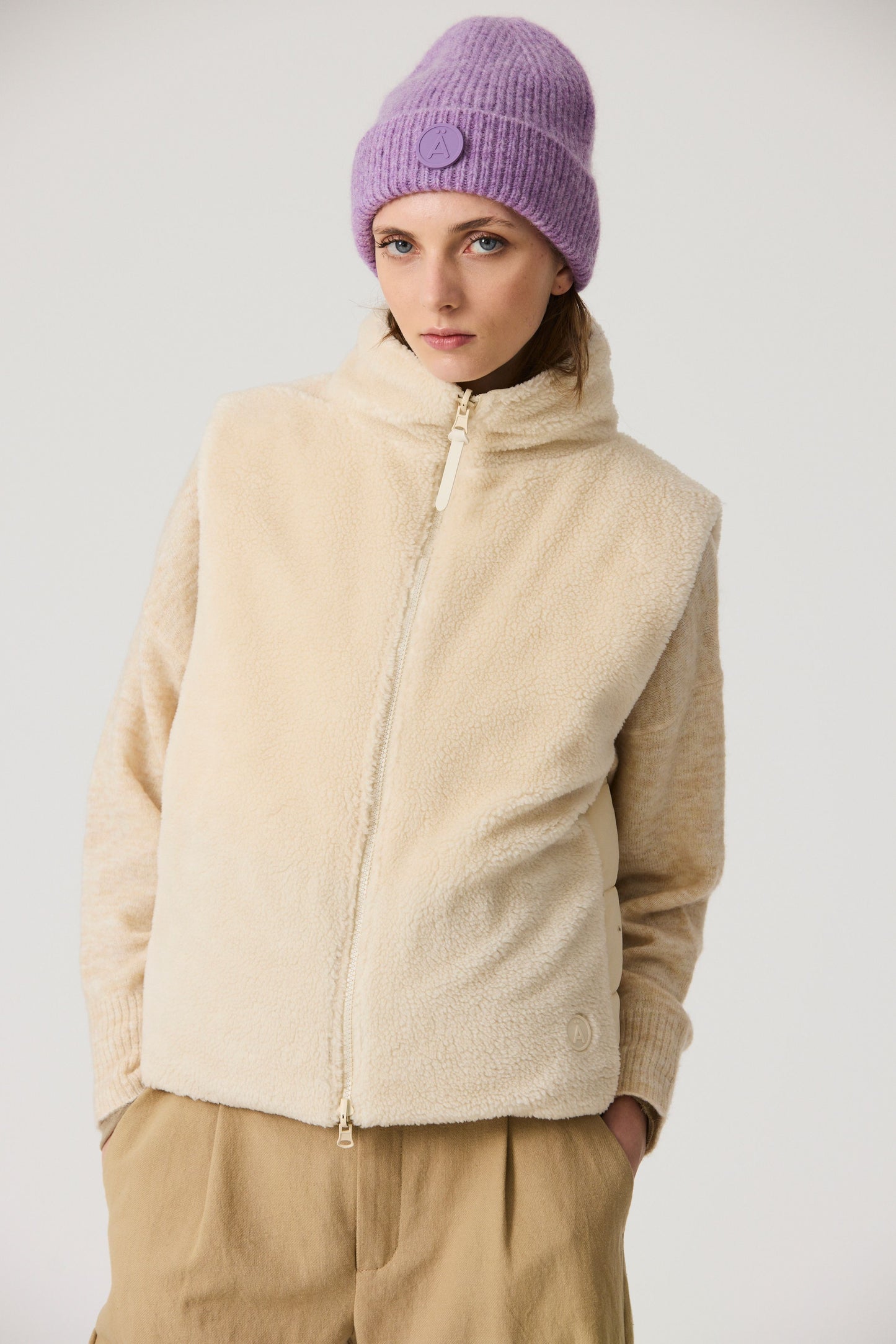 Sleeveless Sandshell Jacket