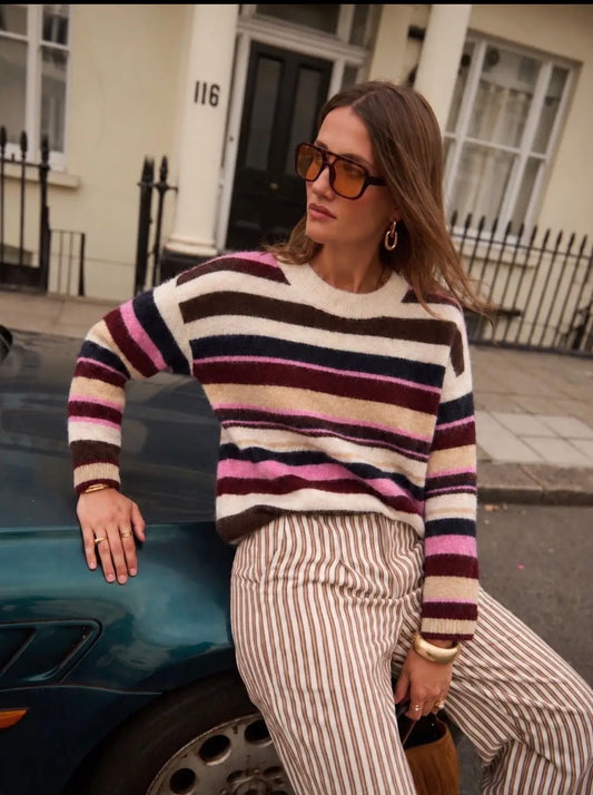 Mai Strip Sweater