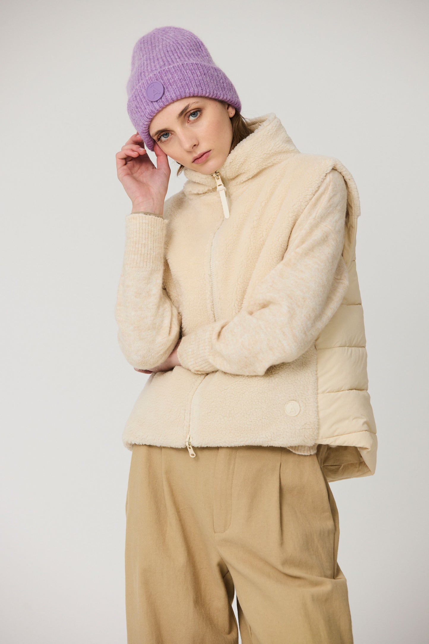 Sleeveless Sandshell Jacket