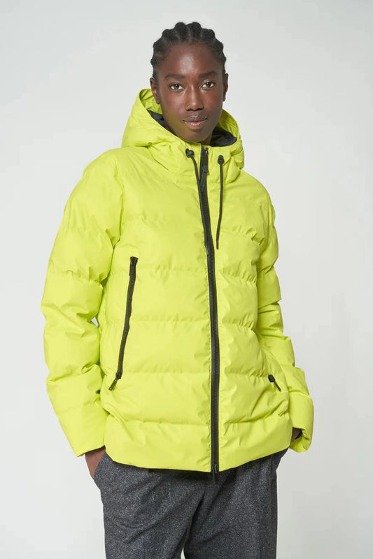 Äike Nieve Yellow Tanta Rain Jacket