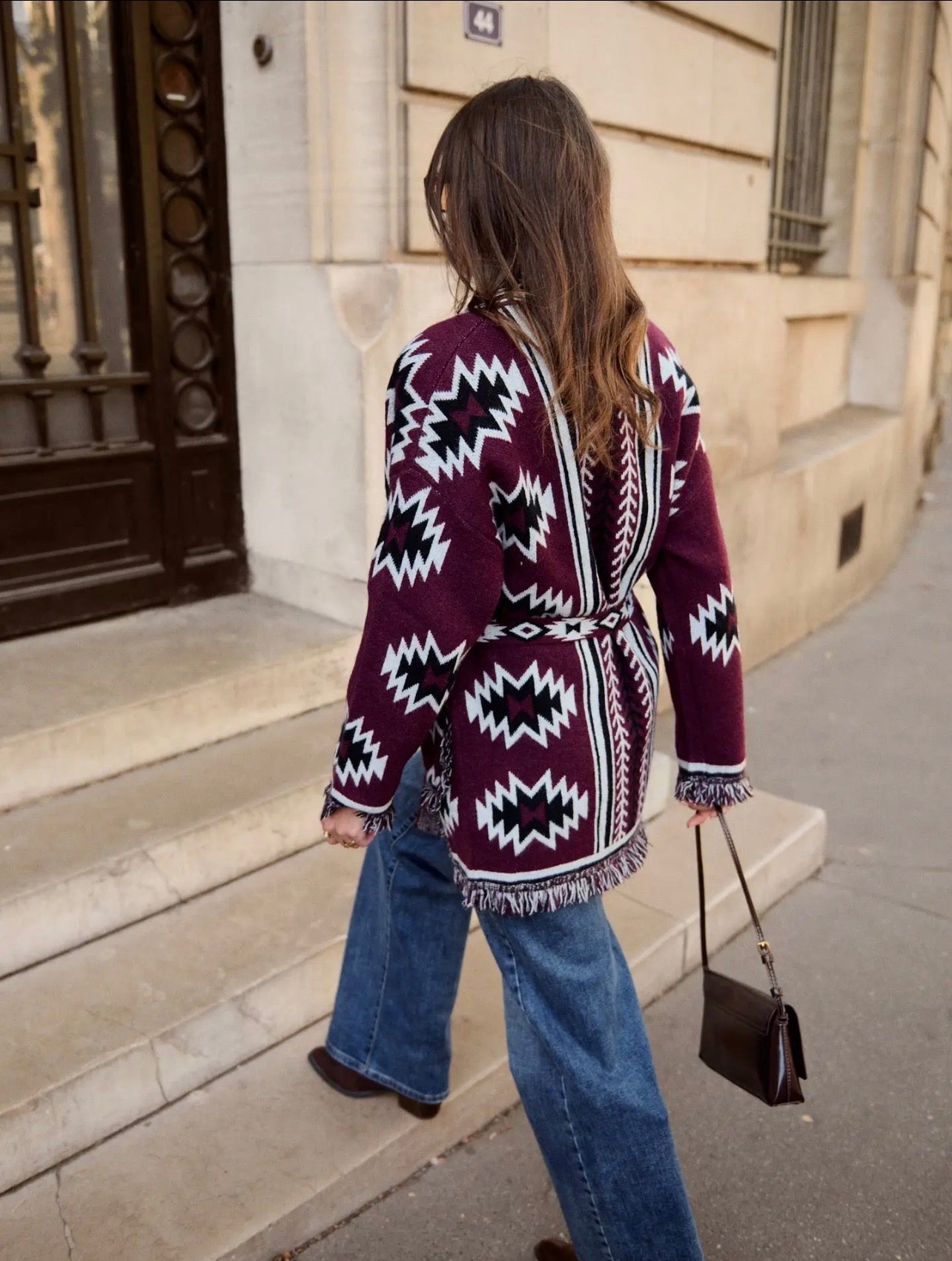 Lily Printed Cardigan