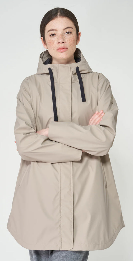 Snow Stone Grey Tanta Rainjacket