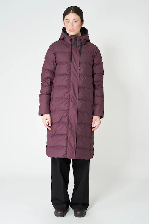 Burgundy Puddle Rain Coat