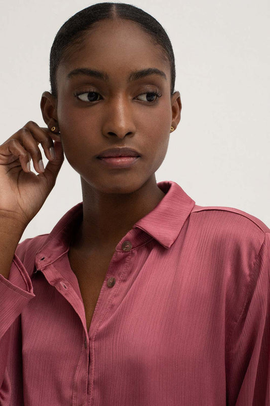 Fuchsia Pink Blouse