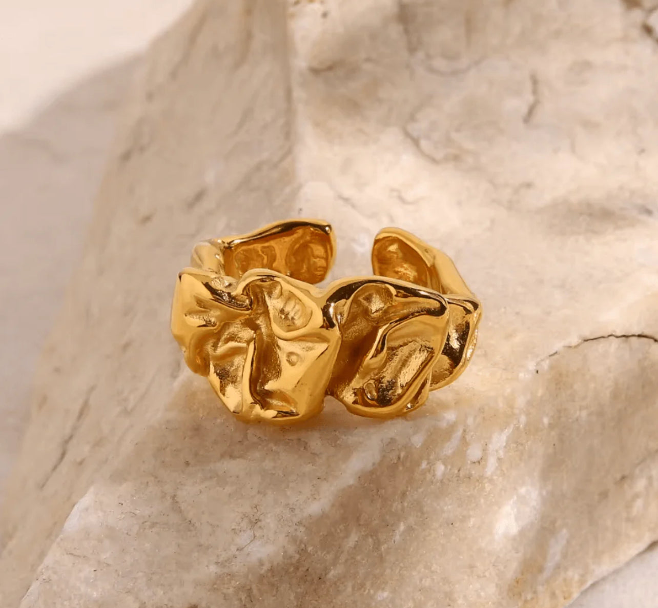 Chunky Gold Ring