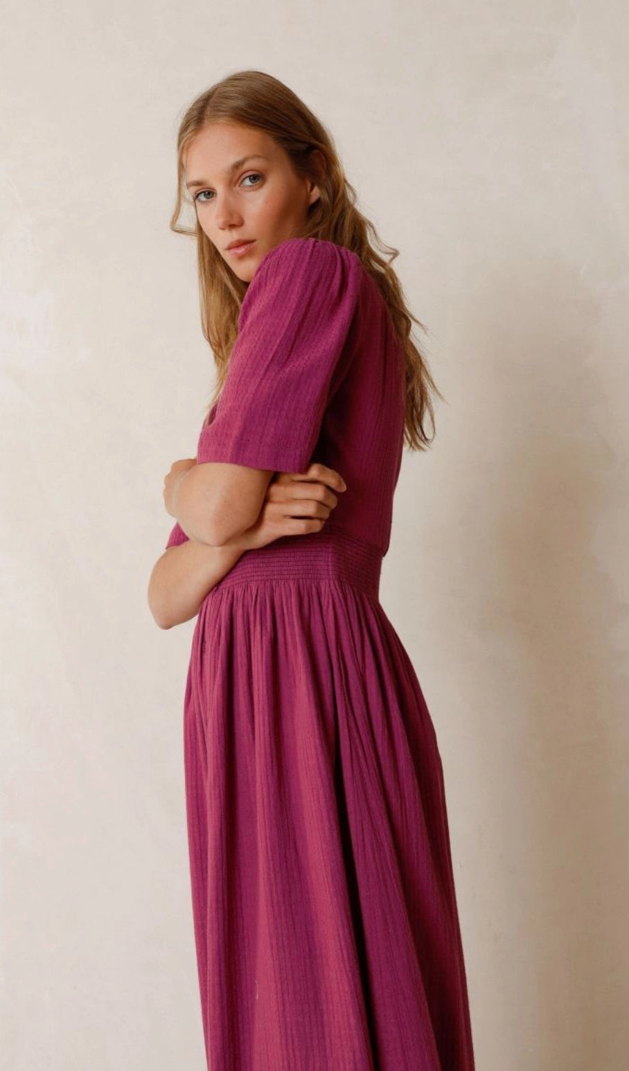 Romantic Violet Dress