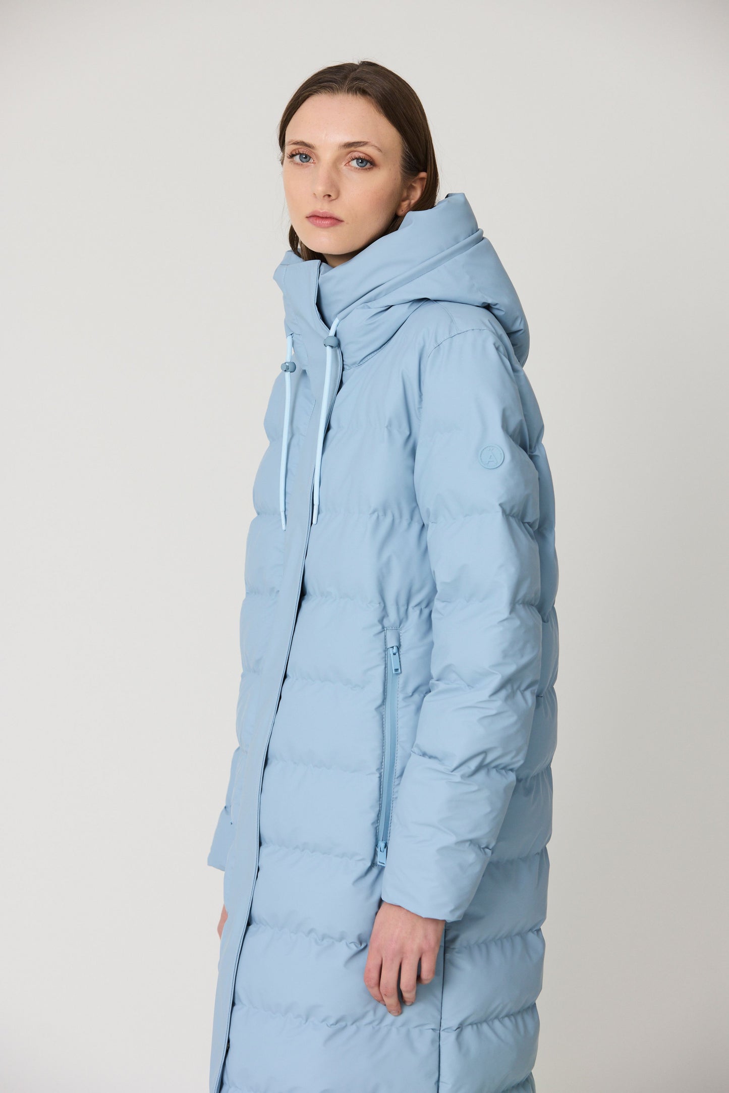 Glaze Ashley Blue Raincoat