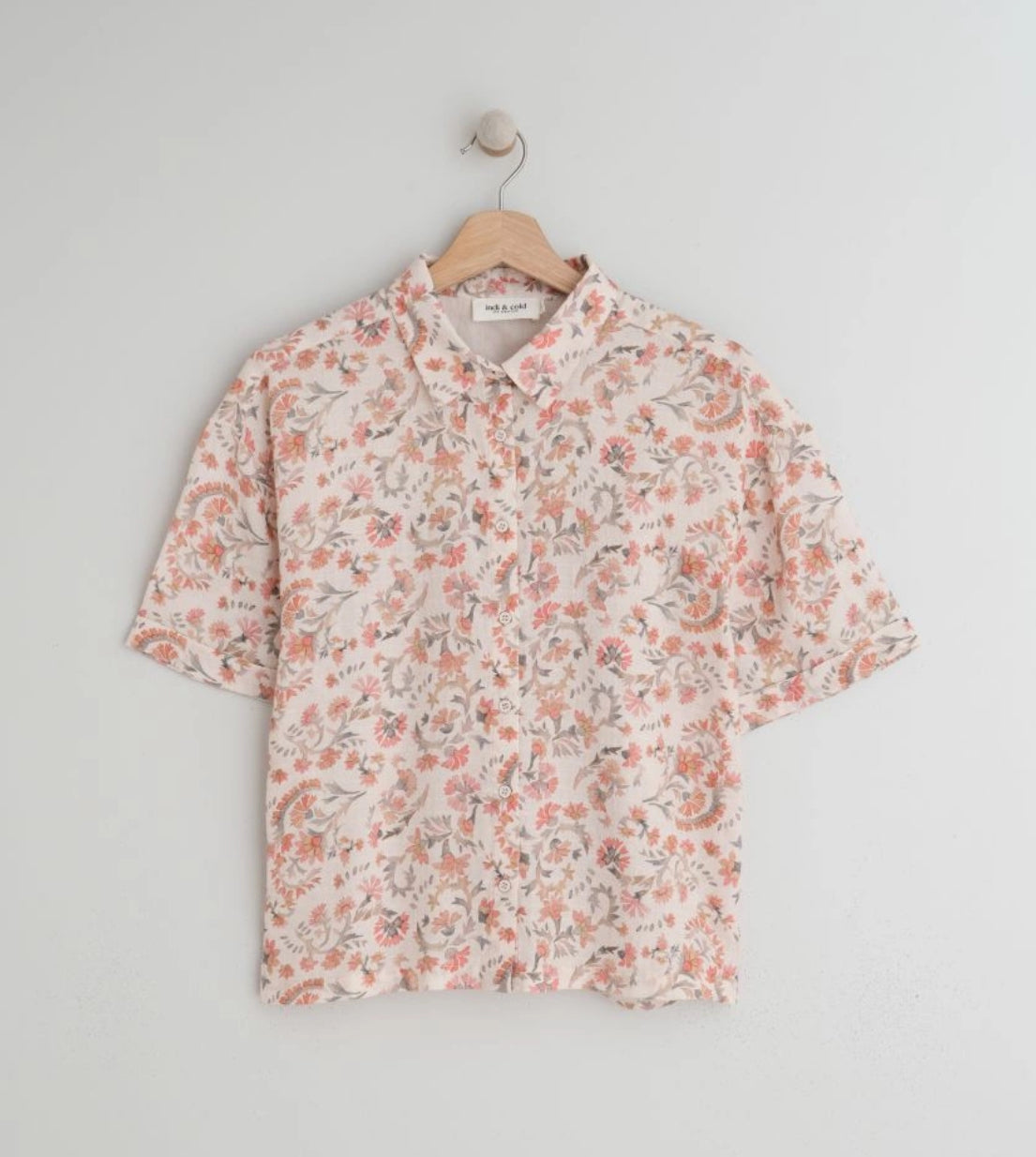 Aran Peach Multicolour Shirt