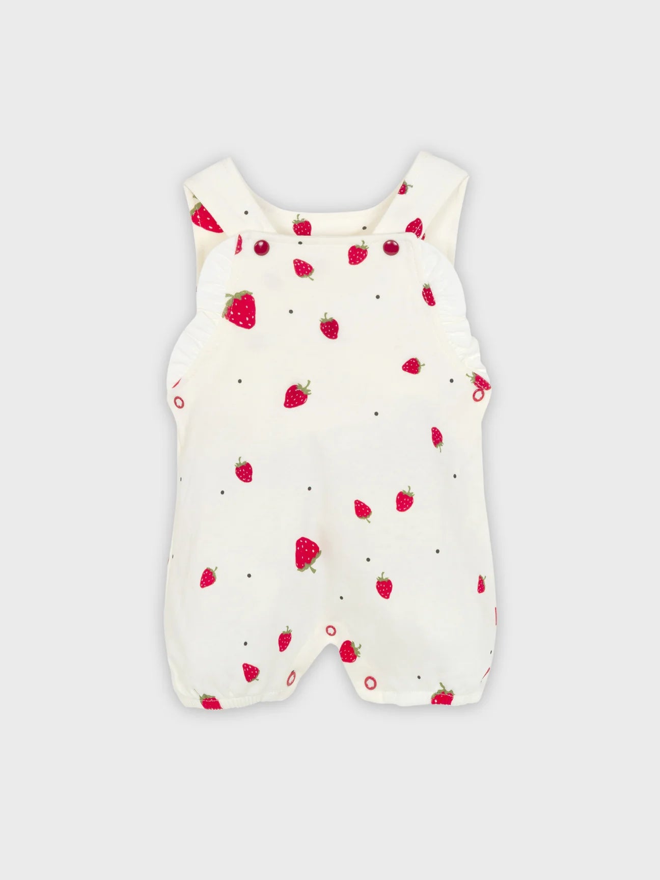 Berries sleeveless baby grow