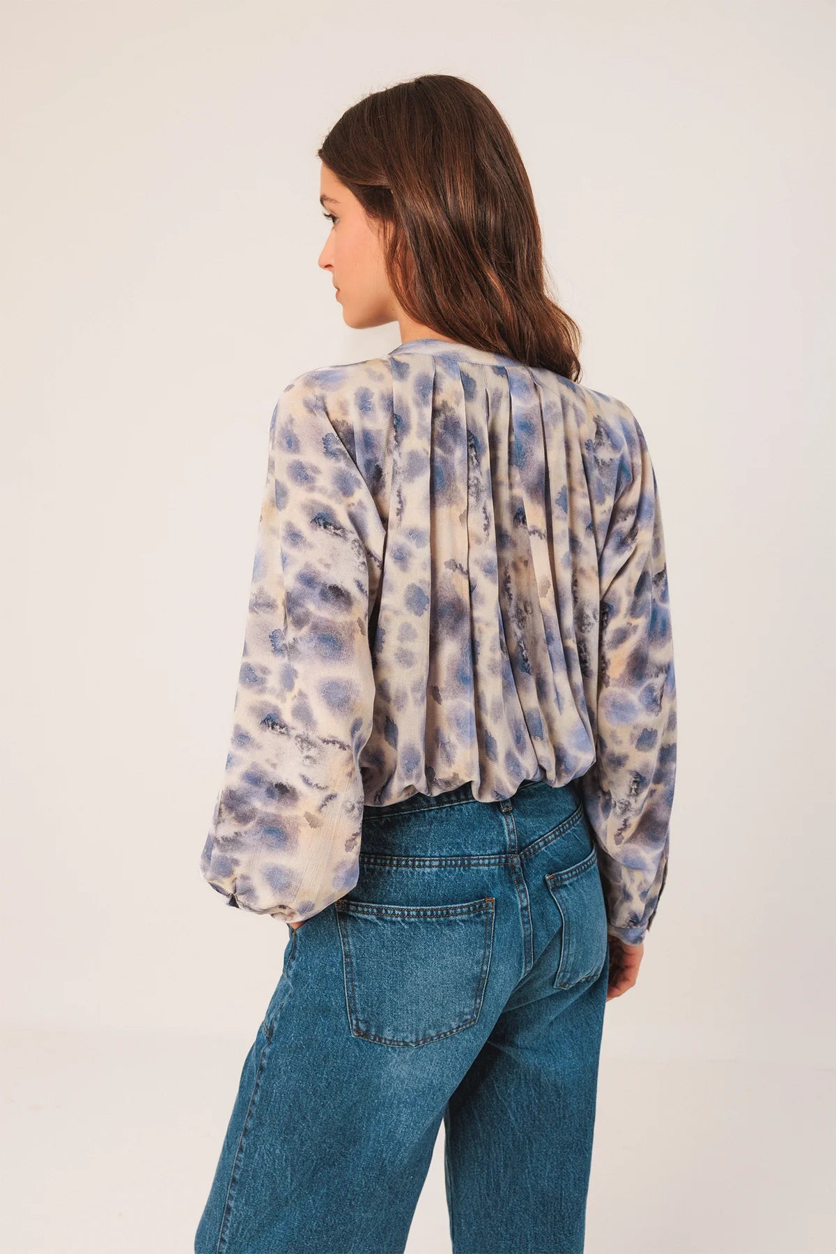Watercolour-Print Shirt