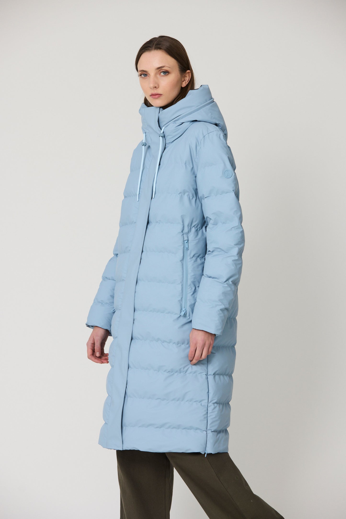 Glaze Ashley Blue Raincoat