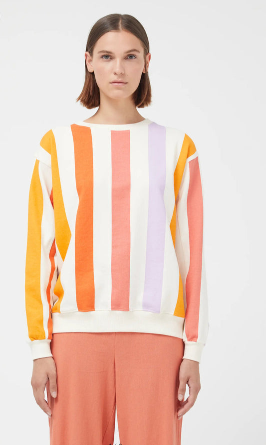 Lines Striped Sweatshirt