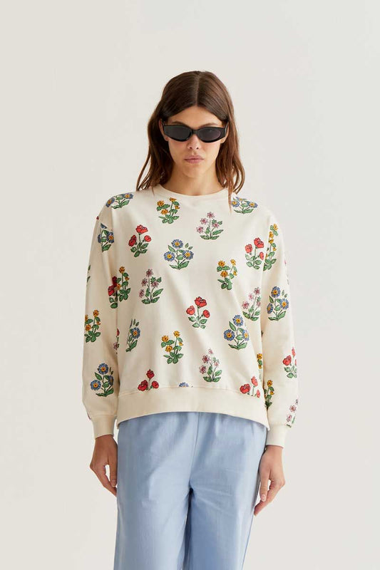 Gardener Print Sweatshirt