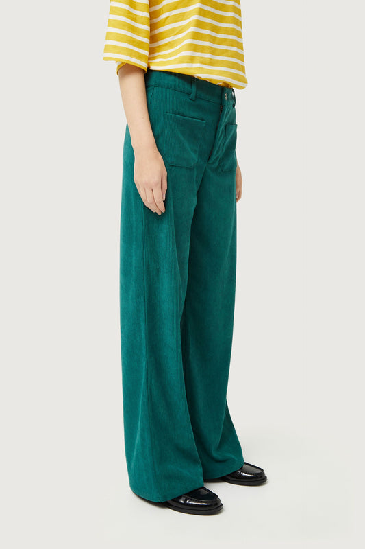 Green Corduary Pants