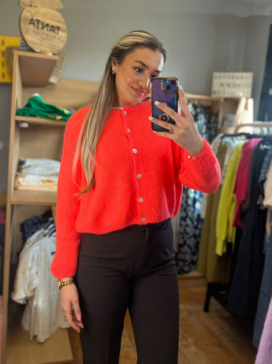 Superfine Alpaca and Wool Cardigan