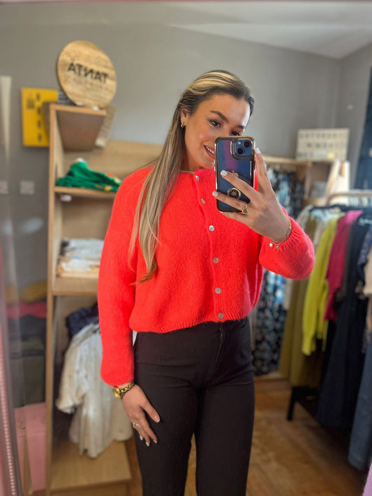 Superfine Alpaca and Wool Cardigan