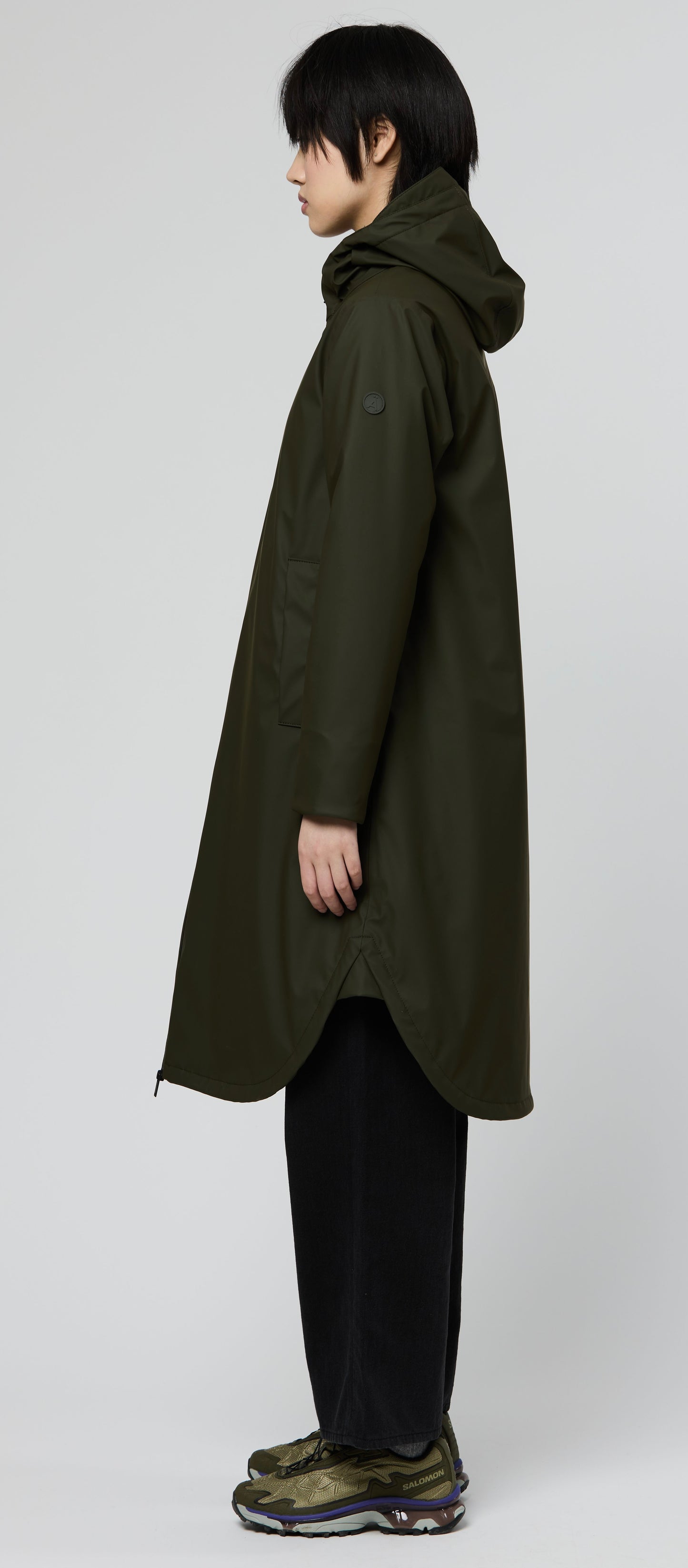 Ice Khaki Raincoat